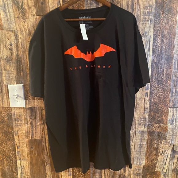 NWT Batman Men's Graphic T-Shirts black with red Batman logo size 3XL (Hm23 - Picture 1 of 5